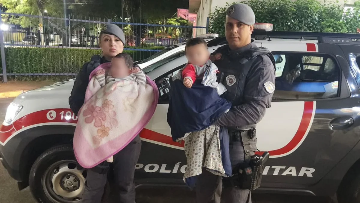 Bebês gêmeos são resgatados em situação de abandono em SJC; pais são presos